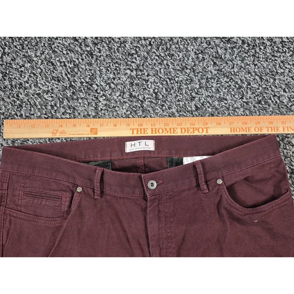 Hiltl Pants Men's Size‎ 40x29 Chino Dude Red Straight Leg